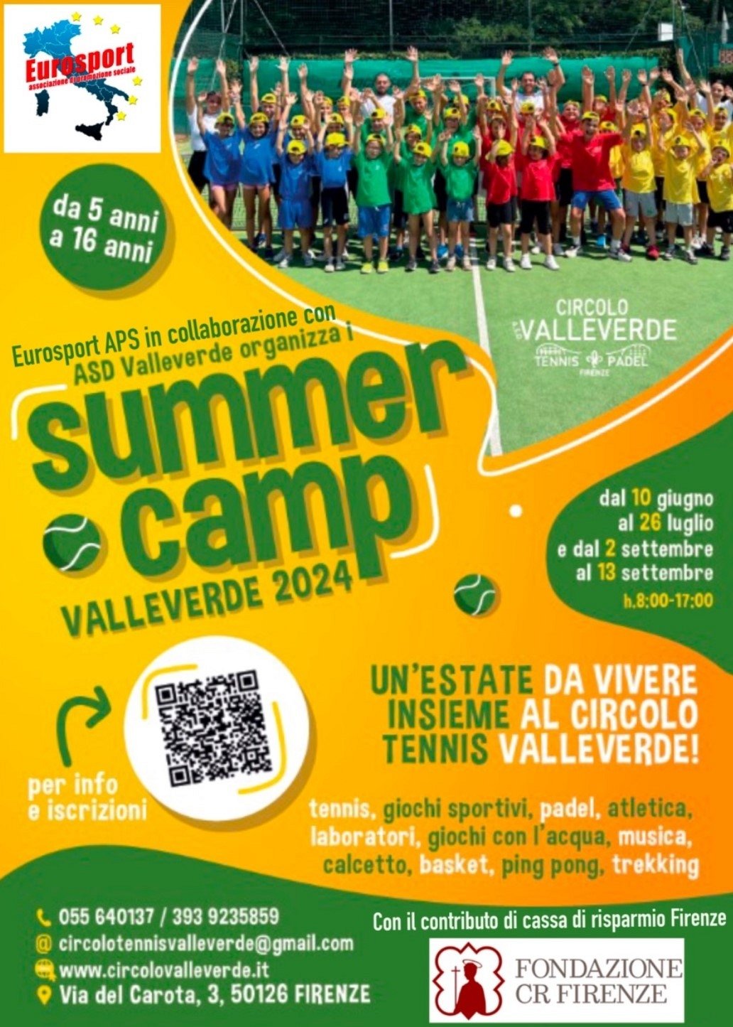 Centri Estivi Tennis Multisport