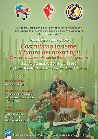 Incontro formativo - crescere nella scuola calcio