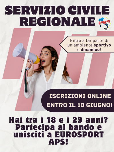Bando Servizio Civile Regionale 2026